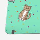 Spotty Cat Pattern Playmat