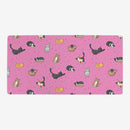Spotty Cat Pattern Playmat