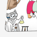 Teacher Cats Playmat