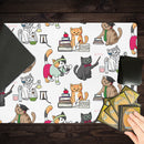 Teacher Cats Playmat