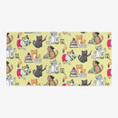 Teacher Cats Playmat