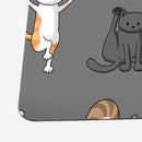 Yoga Cats Playmat