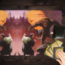 Wolfman and Dracula Playmat