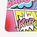 Boom, Crash, Pow Pow Playmat