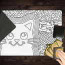 Colorbook Retro Purr Playmat