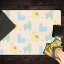 Cotton Candy Llamas Playmat