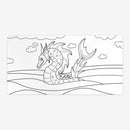 Colorbook Gentle Sea Drake Playmat