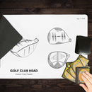 Golf Club Head Playmat