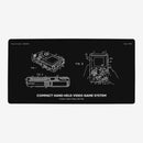 Hand-Held Video Game System Playmat