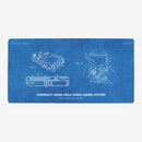 Hand-Held Video Game System Playmat