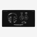Headphone Assembly Playmat