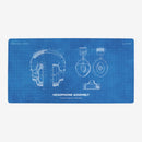 Headphone Assembly Playmat