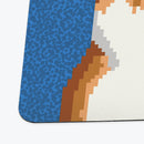 Pixel Shiba Playmat