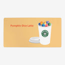Pumpkin Dice Latte Playmat