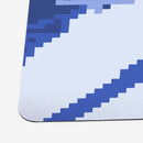 Snowy Pixel Mountaintop Playmat