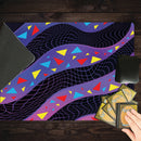 Wavy Triangles Playmat