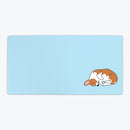 Sleepy Corgi Playmat
