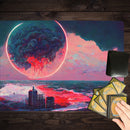 Descending Blood Moon Playmat