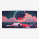 Descending Blood Moon Playmat