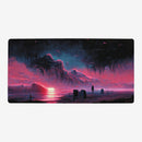 Treading the Lonely Beach Playmat