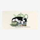 Books Cats And Tea Playmat