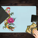 Cherry Blossom Chinese Dragon Playmat