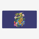 Dragon And Koi Playmat
