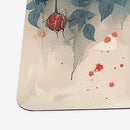 Skull and Red Roses Playmat