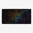 Metatron's Cube in Circuits Playmat