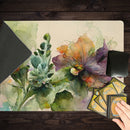 Pressed Watercolor Flowers Playmat