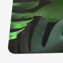 Snake Under Monstera Leaves Playmat