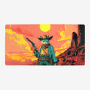 Cat Gunslinger Playmat