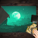 Midnight Green Dragon Playmat