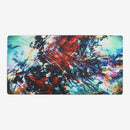 Shattered Red Playmat