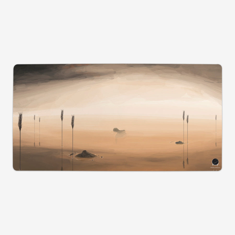 Dark Foggy Lake Playmat