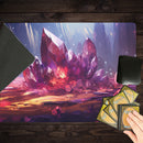 Red Mana Crystals Playmat