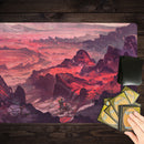 Barren Red Mountain Playmat