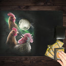 Chicken Moon Playmat