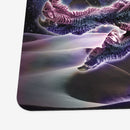 Galaxy Cat On Dinosaur Unicorn in Space Playmat