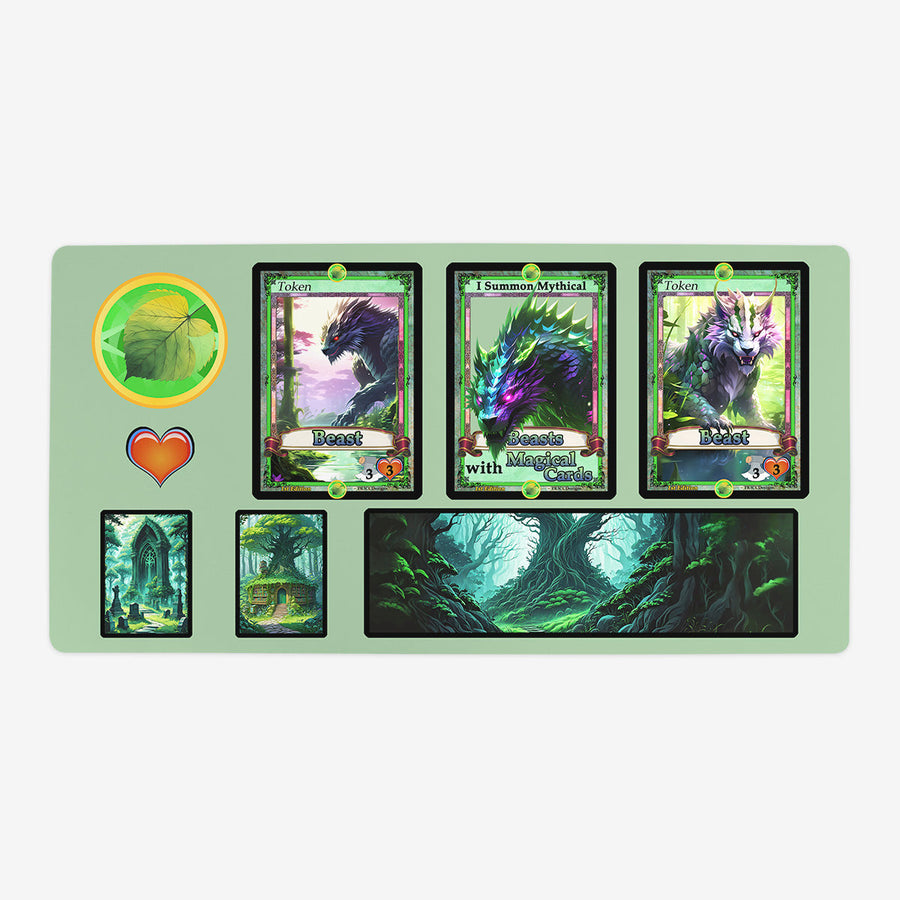 I Summon Mythical Beasts Playmat