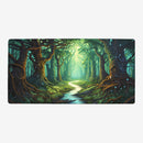 Enchanted Green Forest Playmat