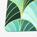 Ocean Inspired Art Deco Scales Playmat