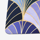 Ocean Inspired Art Deco Scales Playmat