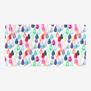 Watercolour Rainbow Drops Playmat