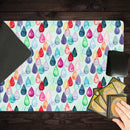 Watercolour Rainbow Drops Playmat