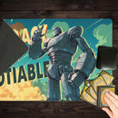 Nuclear Powered Democracy Robot Playmat