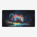 The Blue River Dragon Playmat