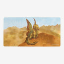 Brass Wyrmling Dragon Playmat