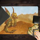Brass Wyrmling Dragon Playmat