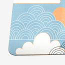 Bold Oriental Style Secretary Birds Playmat